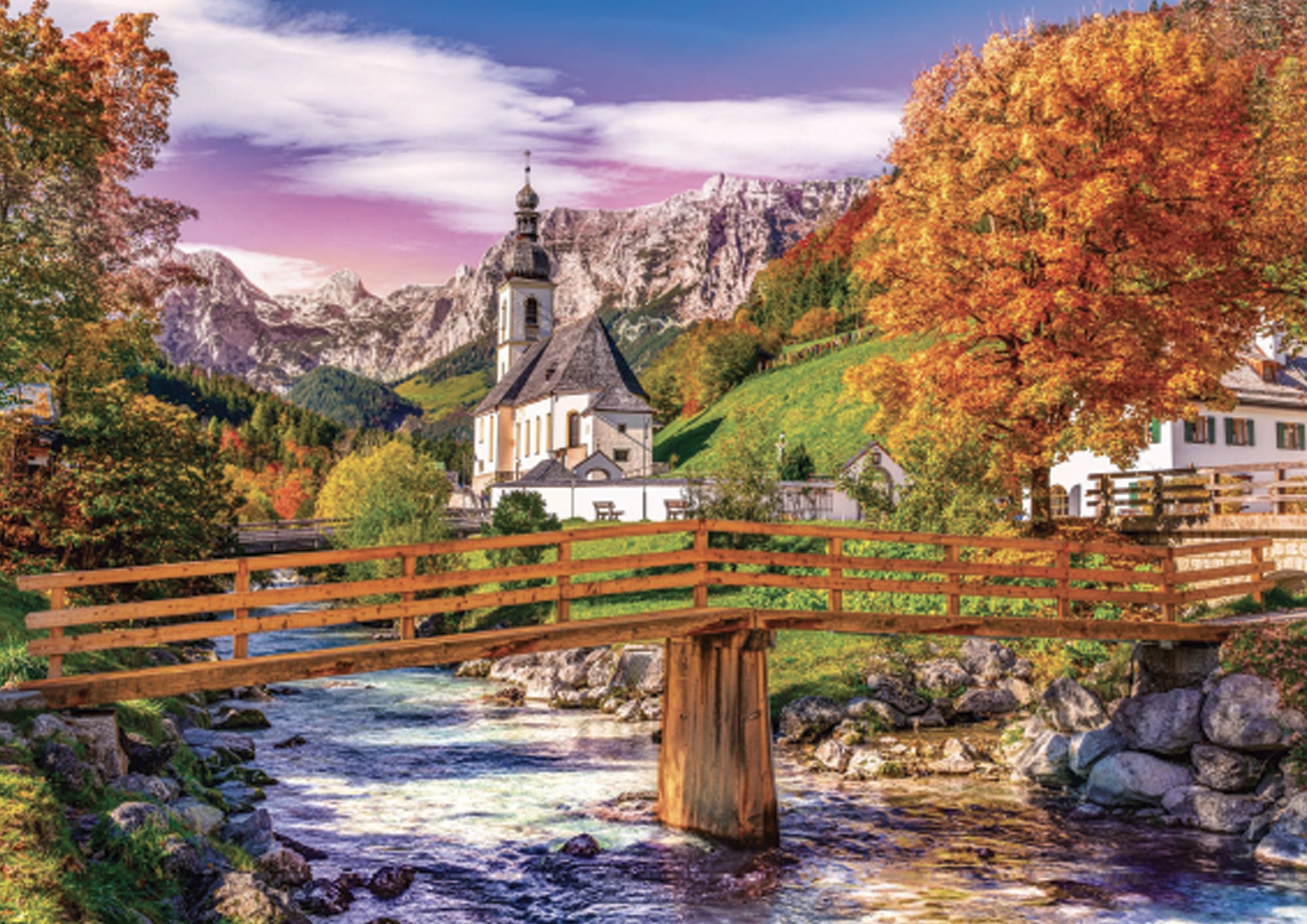 Autumn Bavaria (Automne en Baviere) (1000pcs)