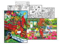 Swingin' into Summer + Fish Pond Pals, Amy Rosenberg (2 Puzzles + 4 Coloring Pages)