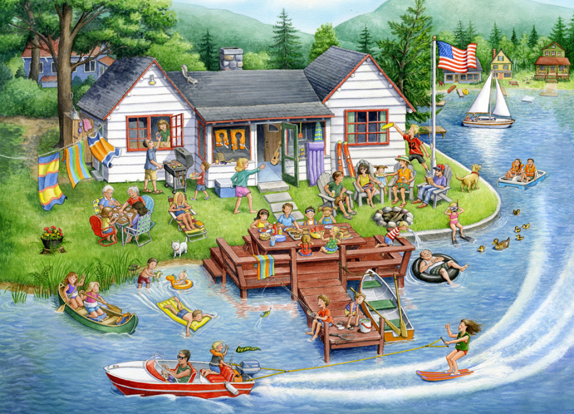 PFG Lake House (utilisation / utilisée - puzzles pour de bon)