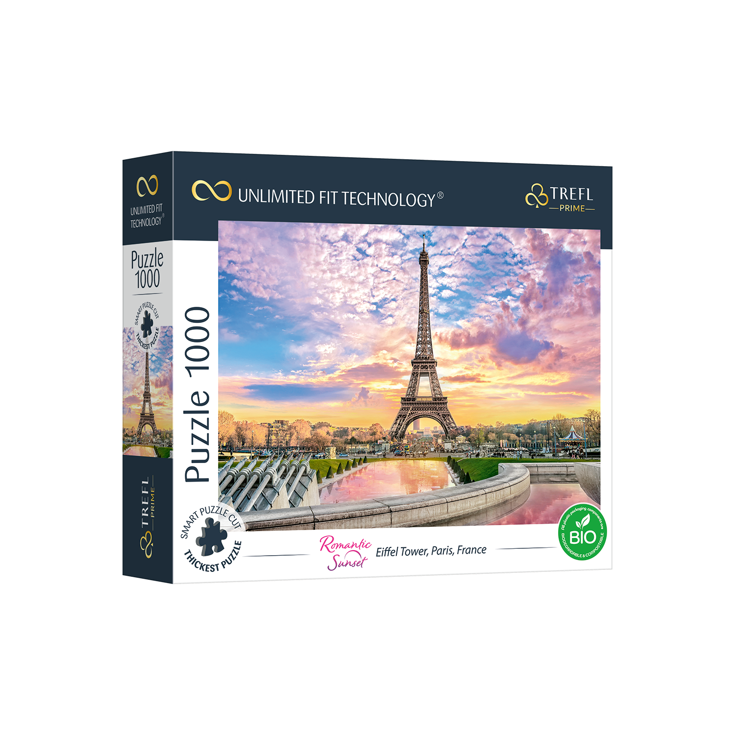 Romantic Sunset - Eiffel Tower (1000pcs)