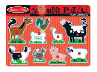 Animaux de ferme (puzzle du son)