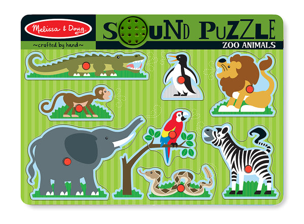Buy Zoo animals (sound puzzle) Puzzle | Jigsaw Jungle