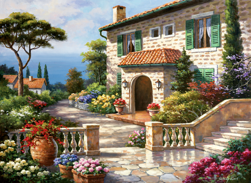 Villa Delle Fontana, Sung Kim (1000pcs)