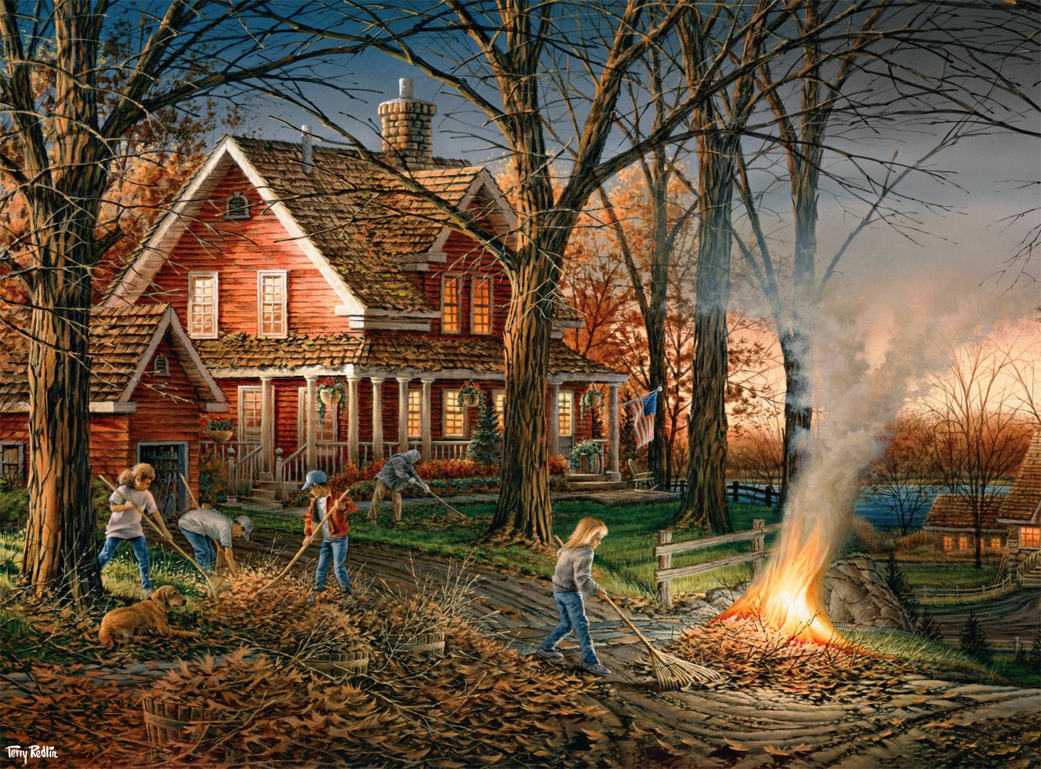 Autumn Evening, Terry Redlin