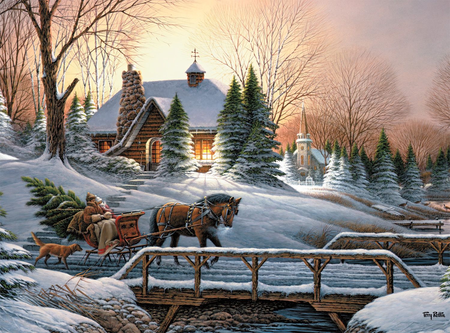 Heading Home, Terry Redlin