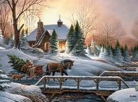 Retter à la maison, Terry Redlin