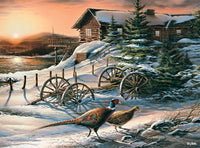 Phésiasans de soirée paisibles, Terry Redlin