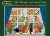 À travers la fenêtre du chalet, Sarah Adams