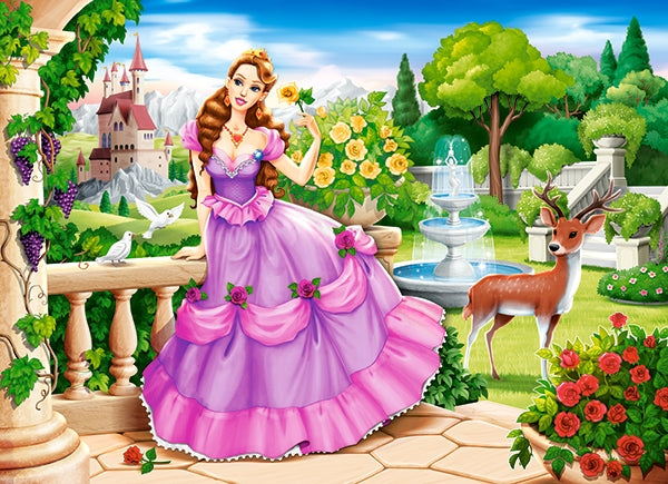 Princesse dans le jardin royal, 100pc