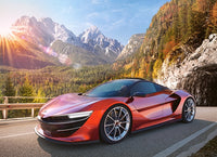 Voiture de sport, 100pc