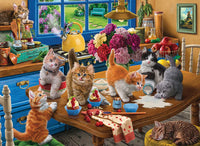 Chatons dans la cuisine (1000pcs)