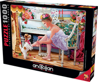 Ballerine et son chiot (1000pcs)