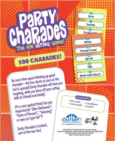 Charades de fête