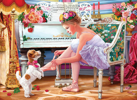 Ballerina and Her Puppy (1000pcs)