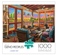 Vue au bord du lac, Geno Peoples