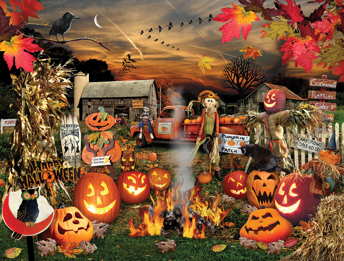 PFG Jack-O-Lanterns, Lori Schory (Usage/Used - PUZZLES FOR GOOD)