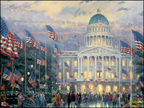 Flags Over the Capital