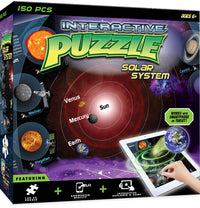 Puzzle interactif du système solaire