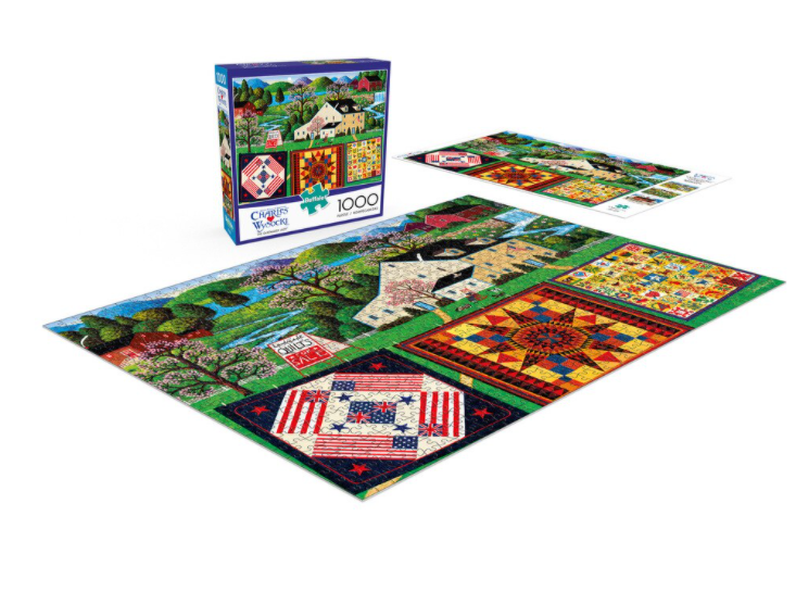 The Quiltmaker Lady, Charles Wysocki (1000pcs)