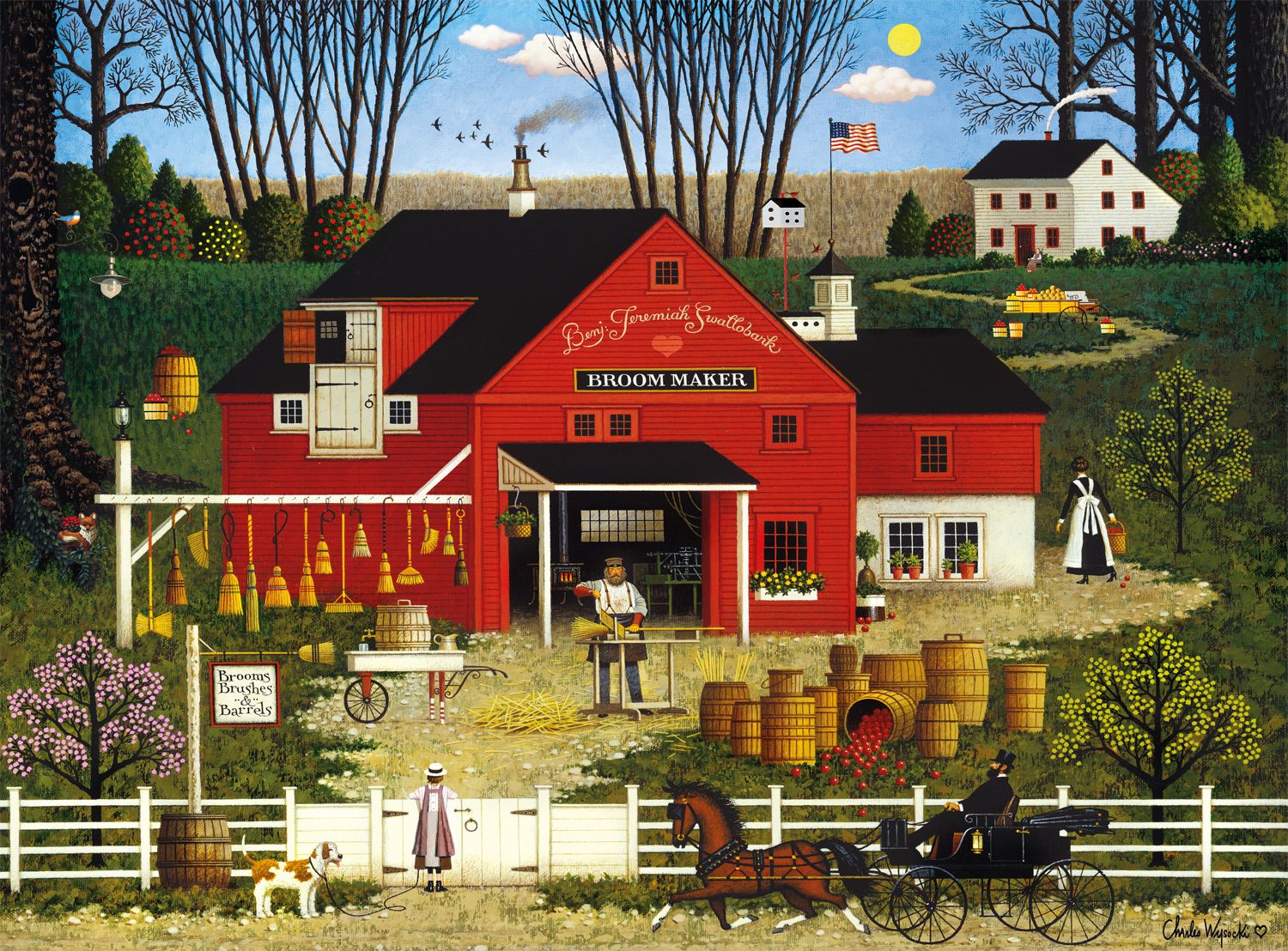 Mr Swallowbark, Charles Wysocki (1000pcs)