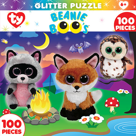 Campfire Club, Beanie Boo's (Glitter Puzzle)