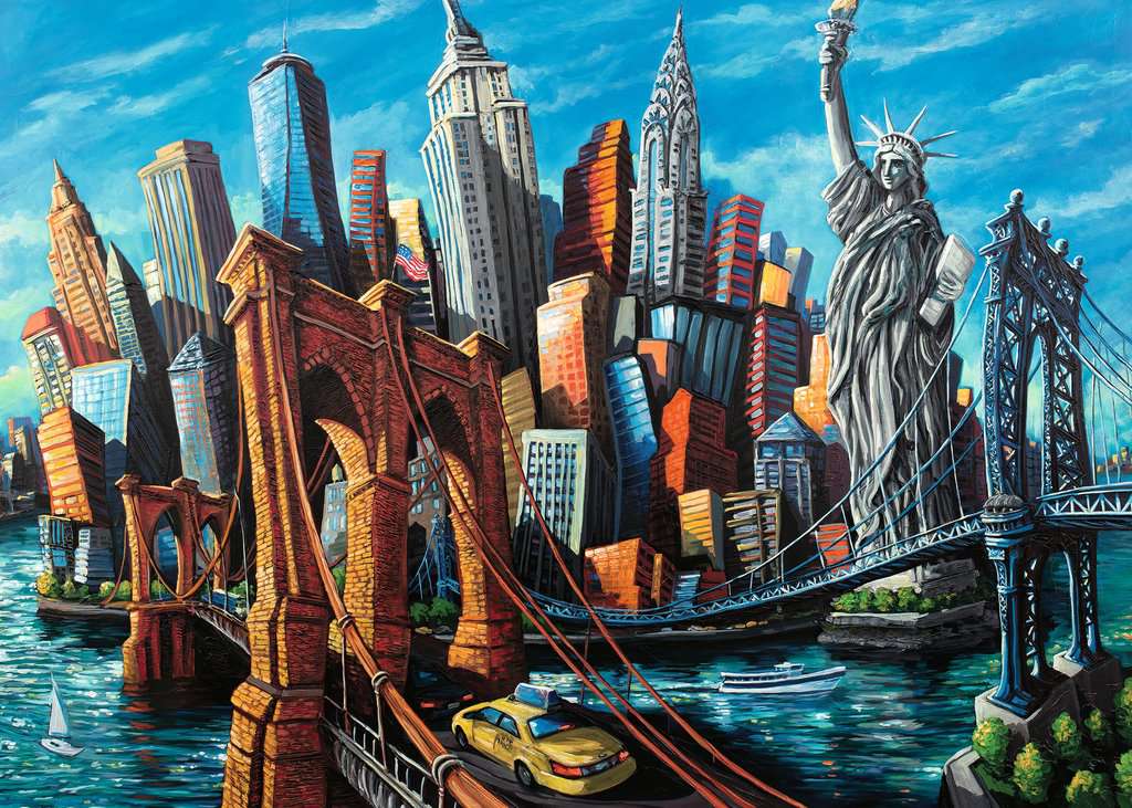 Ravensburger Welcome to New York, Miguel Freitas (1000pcs)