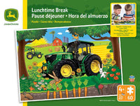 John Deere: pause du déjeuner
