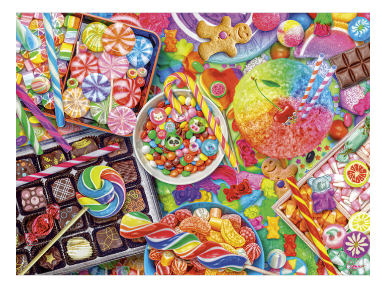 PFG Candylicious, Aimee Stewart (1000pcs) (utilisation / utilisée - puzzles pour de bon)