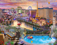 Las Vegas Twilight, David MacLean (1000pcs)