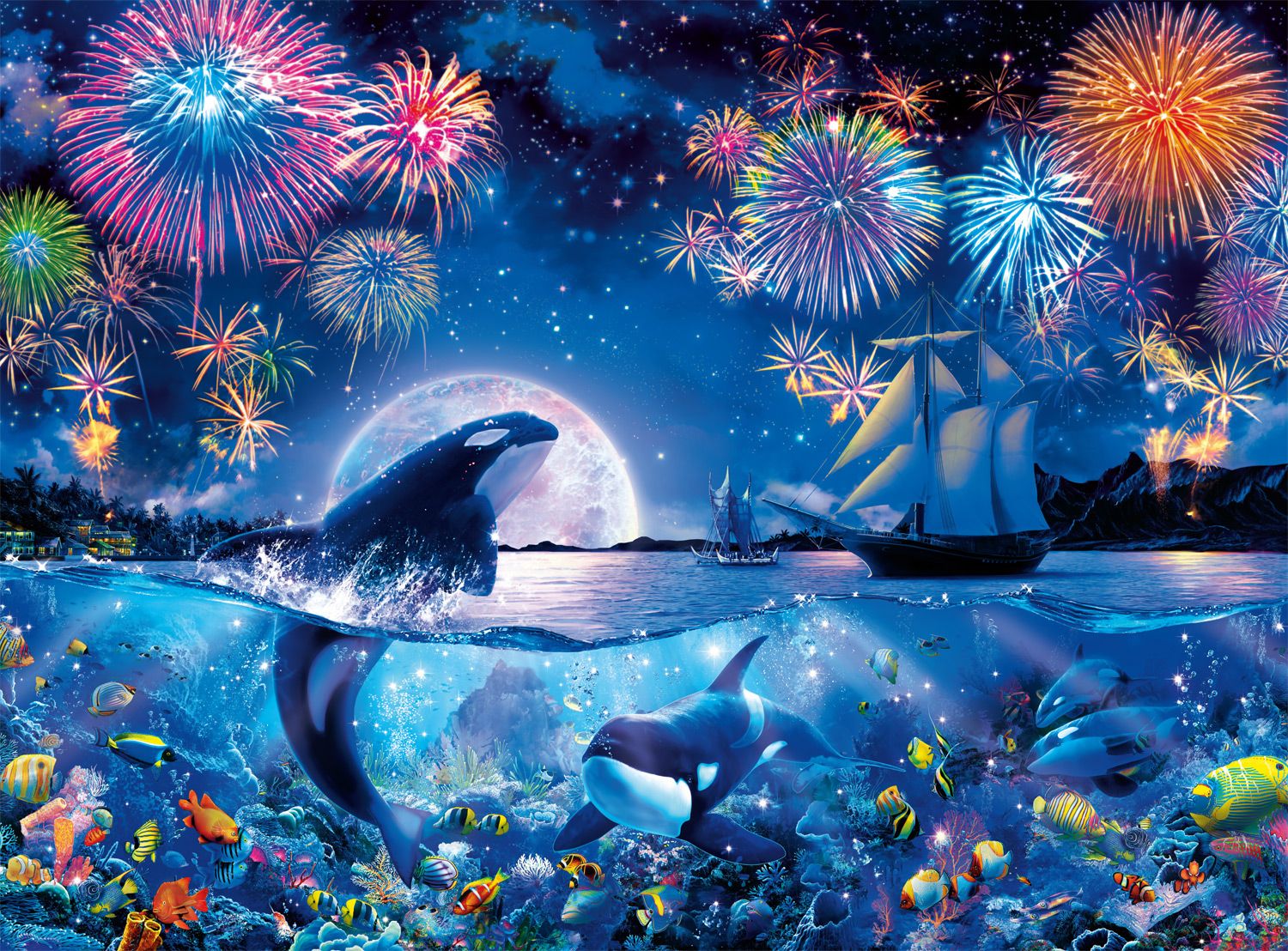 Marine Color: The Dramatic Night