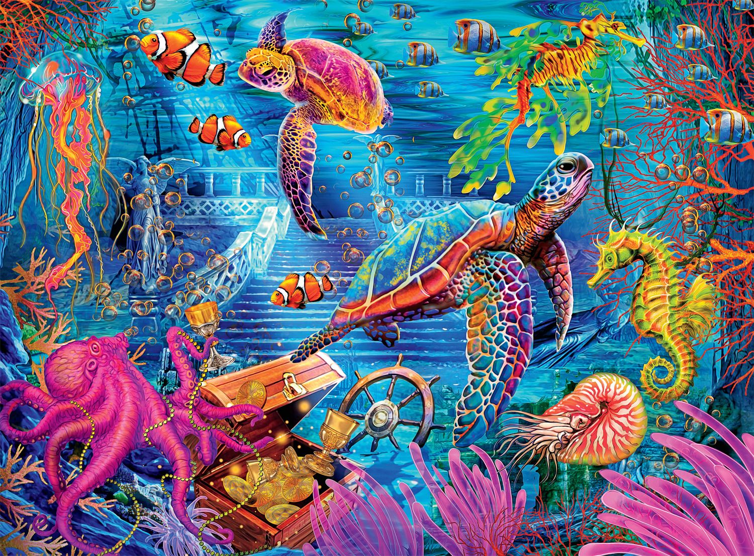 DMG Marine Color: Colorful Ocean (DAMAGED BOX)