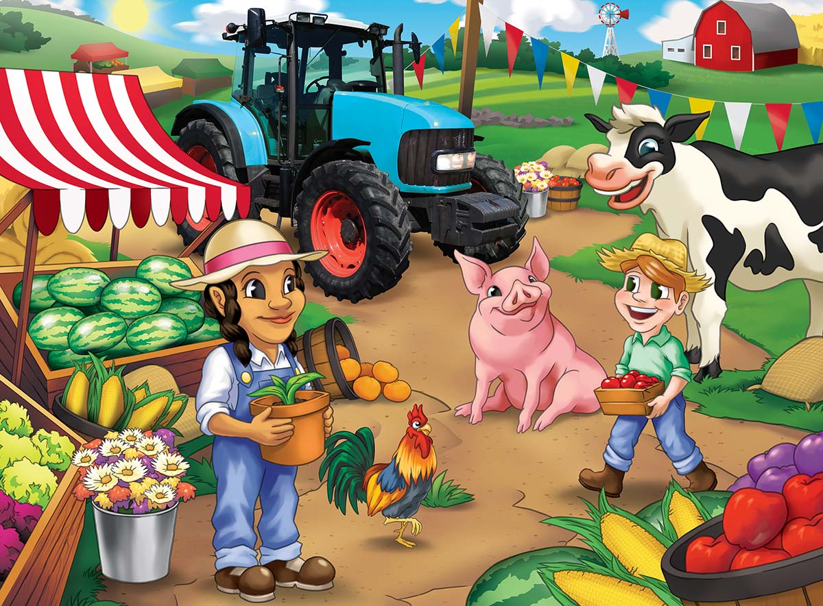 Jour de marché (60pcs)
