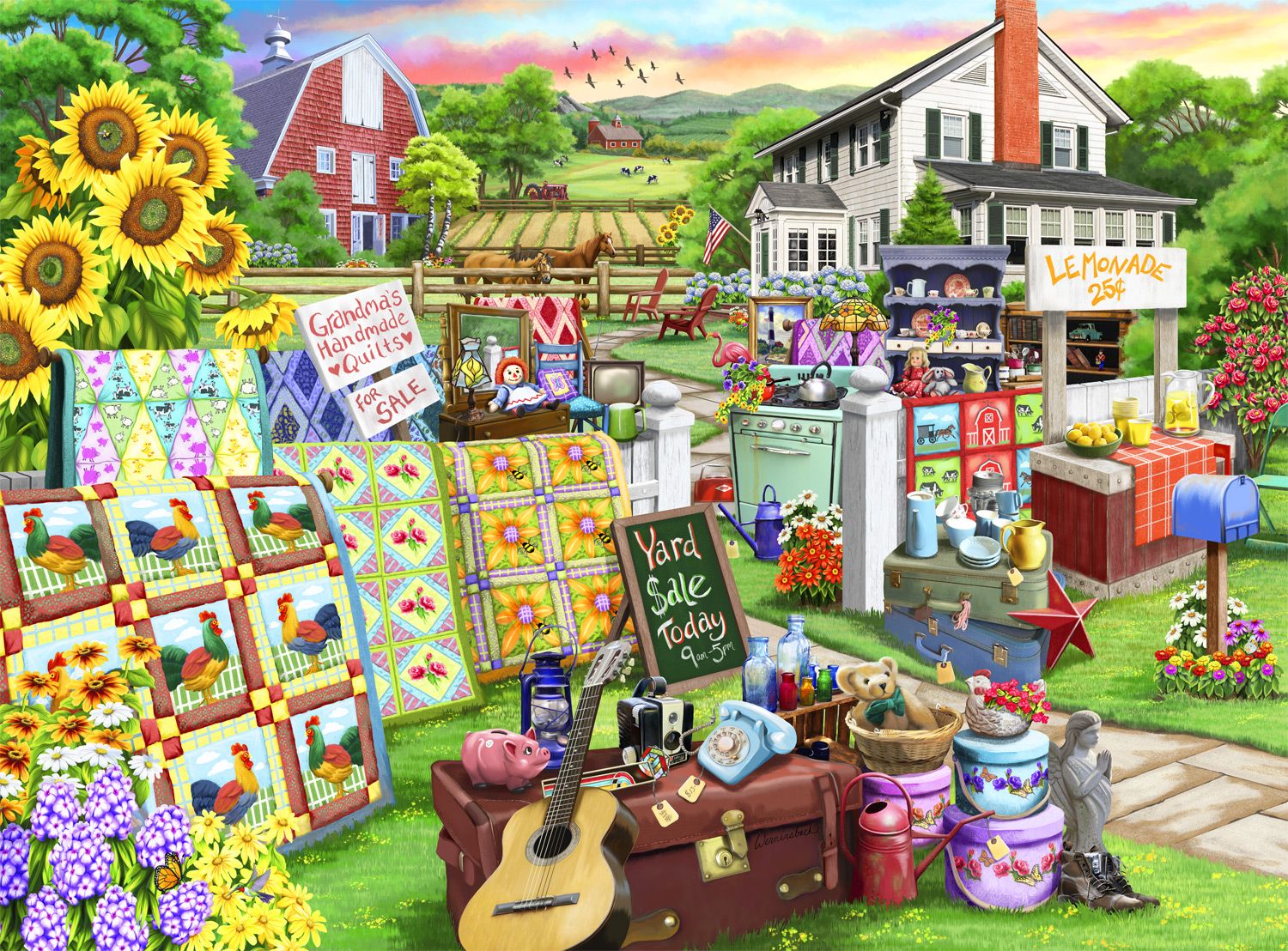 Country Life: Country Yard Sale
