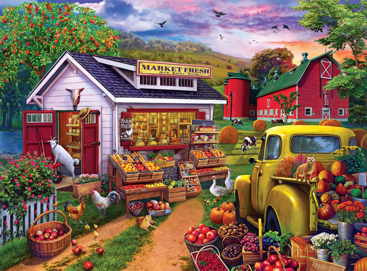 Country Life: Morning Farmers Market