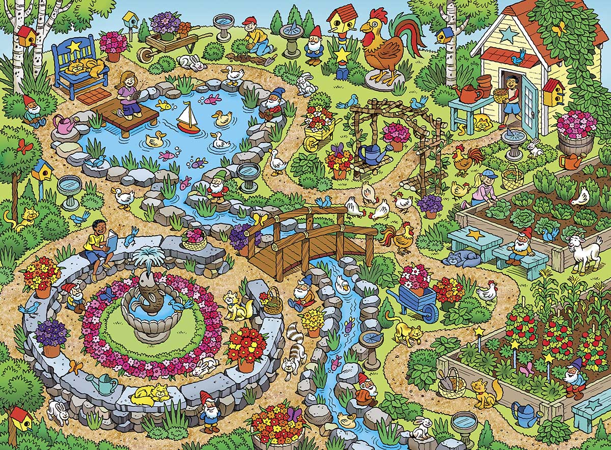 101 choses à repérer dans le jardin
