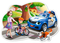 Policeman au travail, Maxi