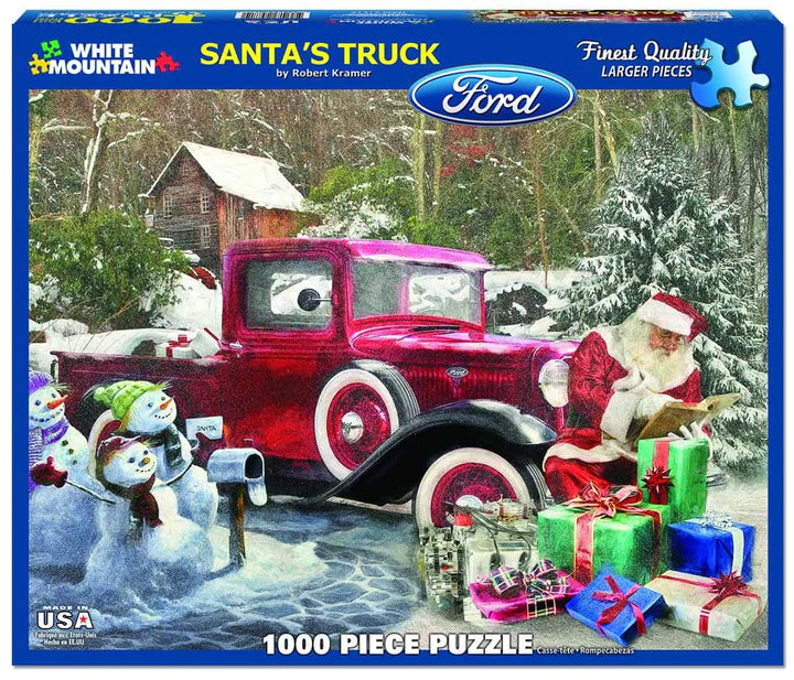 Santa's Truck, Robert Kramer (1000pcs)