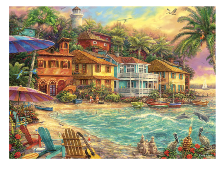 Pfg Island Time, Chuck Pinson (utilisation / utilisée - puzzles pour de bon)