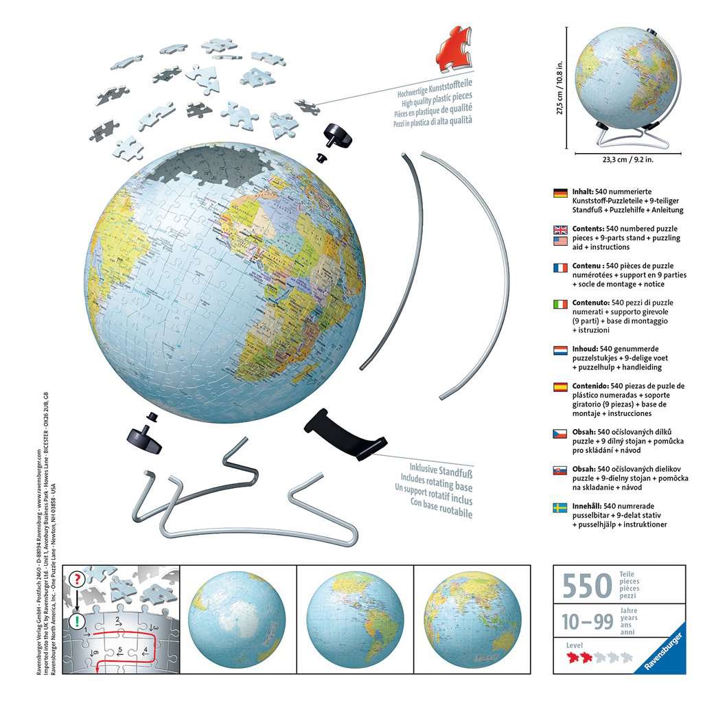 Ravensburger The Earth (3D Puzzle)