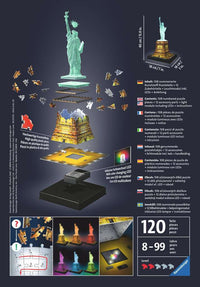 Ravensburger 3D Statue of Liberty - Night Edition (3D puzzle)