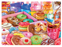 Collection de collage: Donut Inquiétude