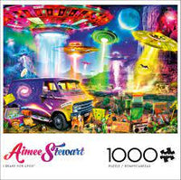 I Brake For UFOs, Aimee Stewart (1000pcs)