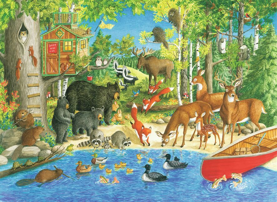 Ravensburger Woodland Friends (200XXL)