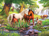 Ravensburger Horses par le ruisseau (300 pc)