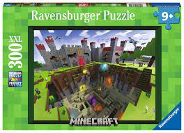 PFG Ravensburger Minecraft Cutaway (300XXLpcs) (Usage/Used - PUZZLES FOR GOOD)
