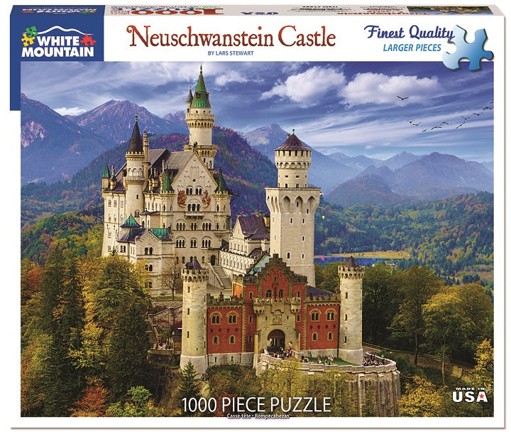 Buy Neuschwanstein castle, lars stewart Puzzle | Jigsaw Jungle