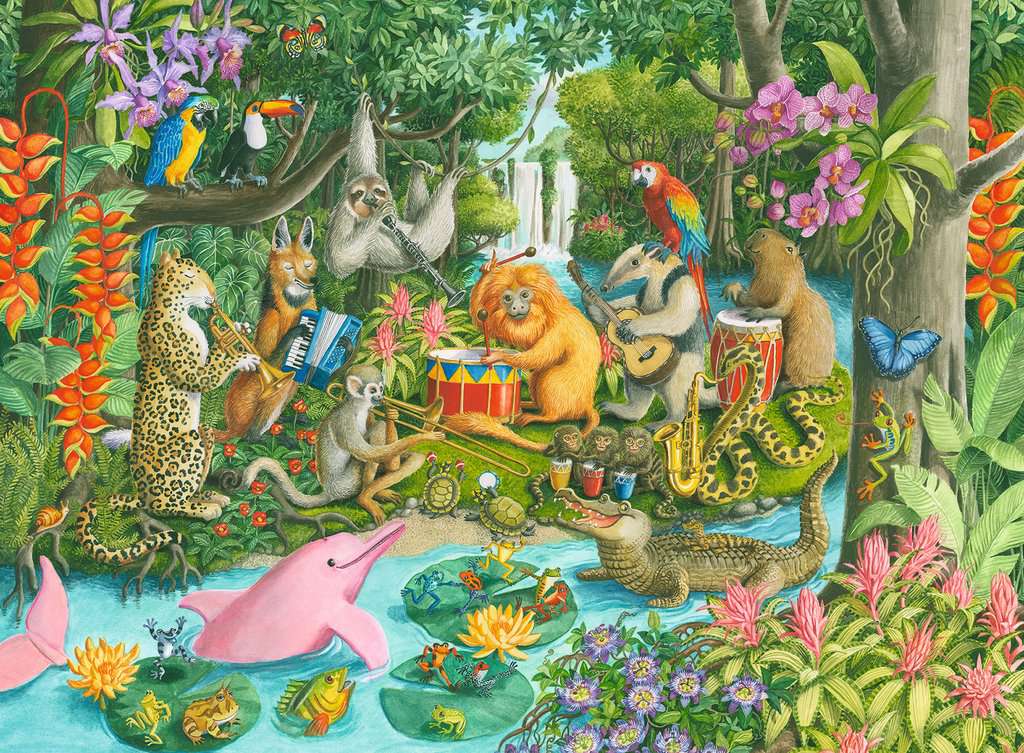 Ravensburger Rainforest River Band (100 XXL)