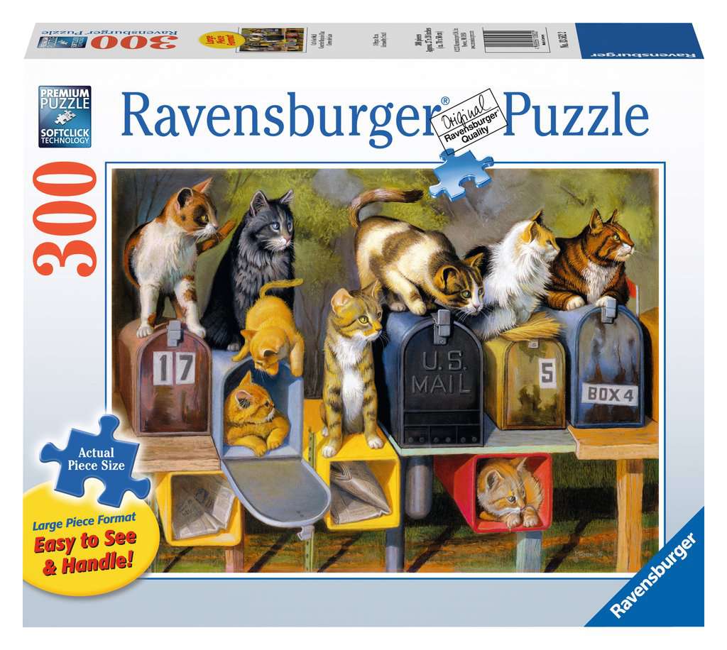 Ravensburger Cat Got Mail (300 Large)