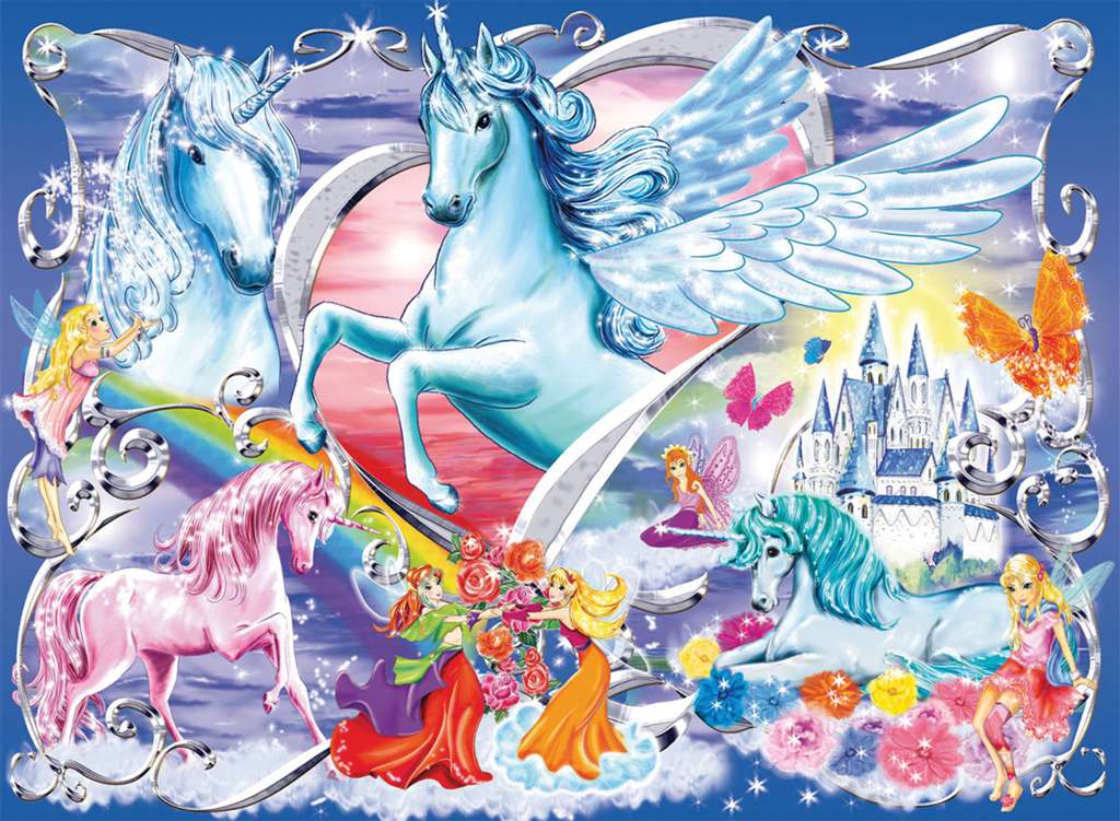 Ravensburger Amazing Unicorns: paillettes