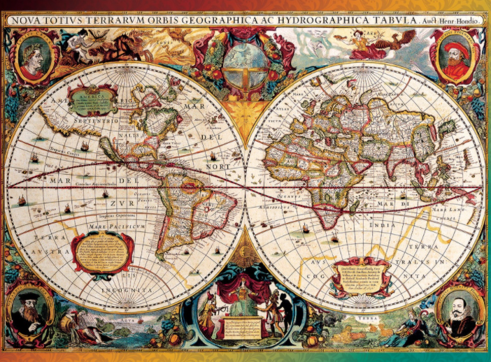 Signature Collection: Antique Map